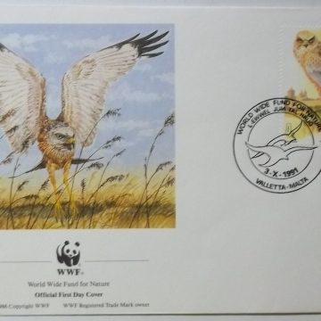 World Wide Fund For Nature VALLETTA MALTA (3) (Foreign First day cover)