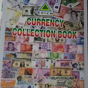 Currency Collection Book 20 Pages - double side