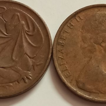 Australia 2 cent 1967(used)