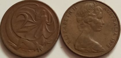 Australia 2 cent 1978(used)
