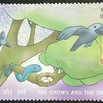 Stories from panchatantra Snake attacking crows eggs_Cut Setenant