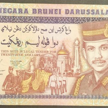 Brunei 25 Dollar (Used)