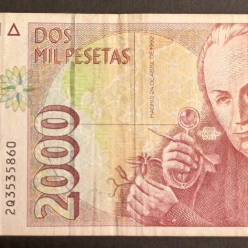 Spain 2000 Pesetas (Used)