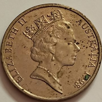Australia 20 cent 1998(used)