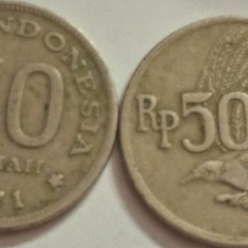 INDONESIA 50 RUPIAH 1971 (used)