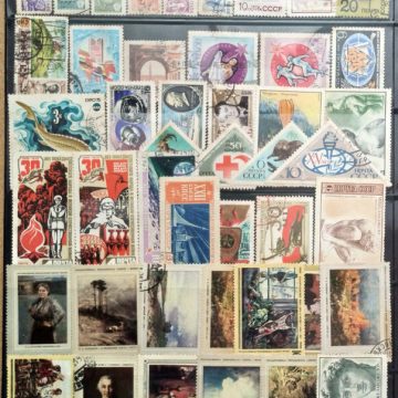 Used Stamps of CCCP Russia set of 45 (Foreign Stamp)