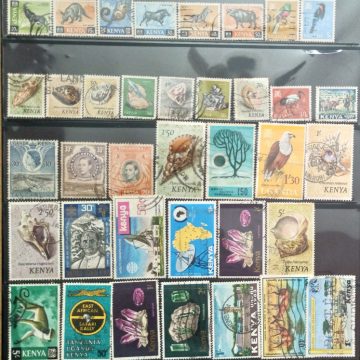 Used Stamps of Kanya Uganda set of 37 (Foreign Stamp)