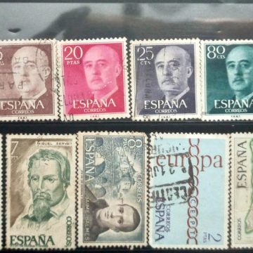 Used Stamps of Espana set of 15 (Foreign Stamp)