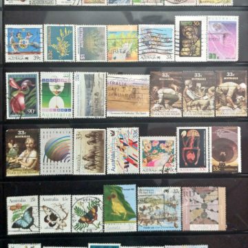 Used Stamps of Australia set of 40 (Foreign Stamp)
