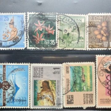 Used Stamps of Ceylon set of 14 (Foreign Stamp)