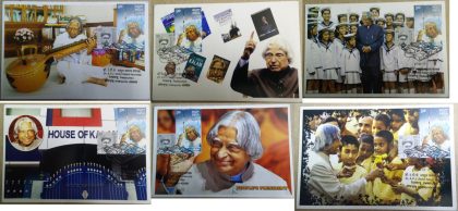 DR.A.P.J. Abdul Kalam (Set of 17 Post Cards) Presentation Pack - Image 2