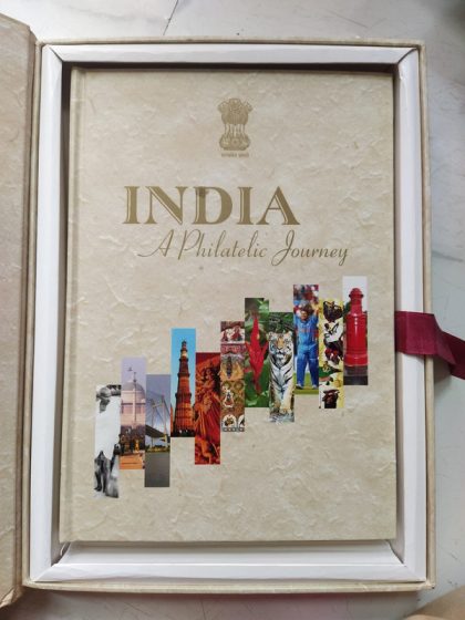 India a Philatelic Journey (Coffee Table Book) Presentation Pack - Image 2