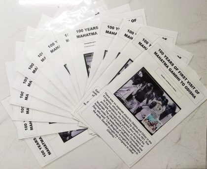 100 Years of First Visit of Mahatma Gandhi To Odisha Presentation Pack - Image 3