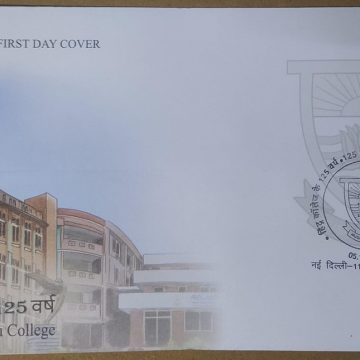 First Day Cover 05.Dec.'23 125 Years of Hindu College (FDC-2023)