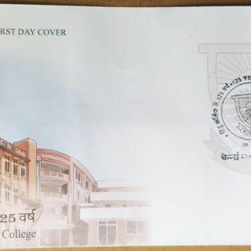 First Day Cover 05.Dec.'23 125 Years of Hindu College (FDC-2023)