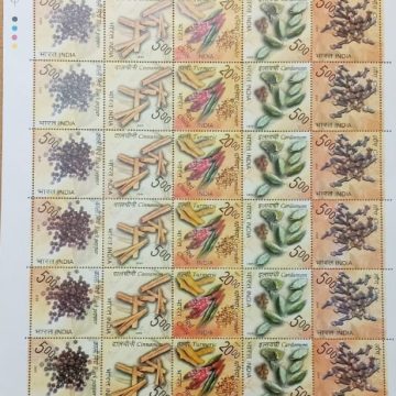 Spices of India (Indian Setenants FULLSHEET )