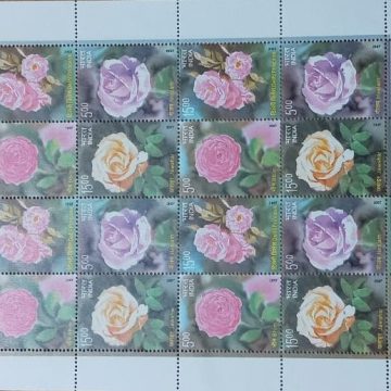 Fragrant Roses (Indian Setenants FULLSHEET )