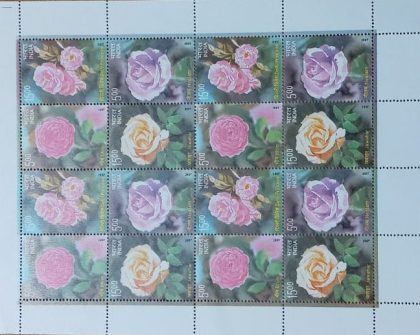 Fragrant Roses (Indian Setenants FULLSHEET )