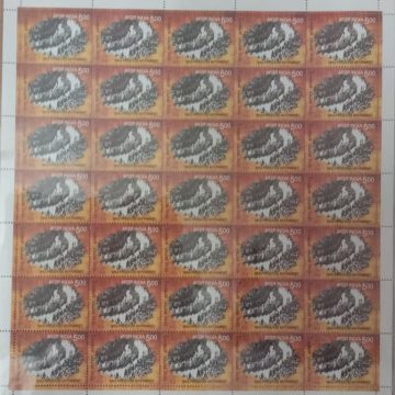 1942 75th anniv.of Freedom movement -  Rs.5 - MNH (Stamp Full Sheets - 35 stamps)