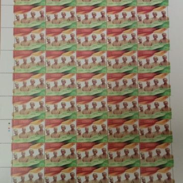 Martyrs of Solapur  Rs.5 - MNH (Stamp Full Sheets - 45 stamps)