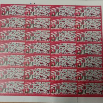 75 Years of Mahindra Group Rs.5 - MNH (Stamp Full Sheets - 28 stamps)