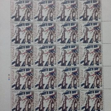 Delhi Police 75th Raising Day -Rs.5 - MNH (Stamp Full Sheets - 20 stamps)