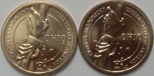 American Innovation Dollar Coin Under Ground Rail Road - Ohio 'P&D'Mint
