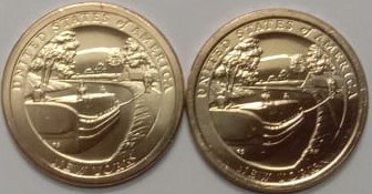 American Innovation Dollar Coin New York 'P&D'Mint