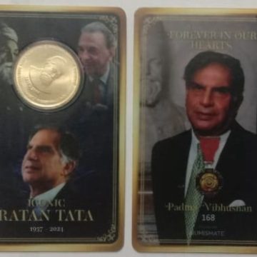 Iconic Ratan Tata ATM card Rs.5