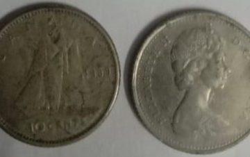 10 Cents Canada 1959 Elizabeth II D.G Regina  (used)