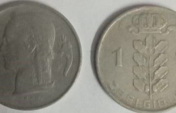 BELGIUM 1 FRANC 1951(Used)