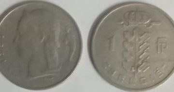 BELGIUM 1 FRANC 1957(Used)