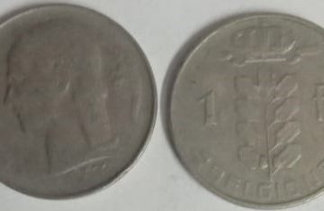 BELGIUM 1 FRANC 1963 (Used)