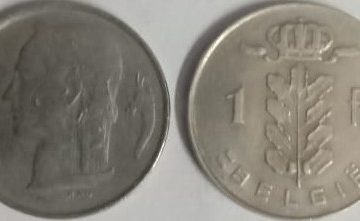BELGIUM 1 FRANC 1973(Used)