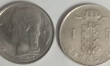 BELGIUM 1 FRANC 1979(Used)