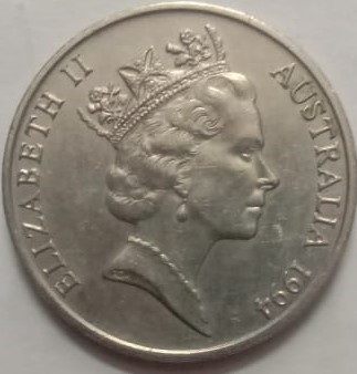 AUS_1994_20 Cent  (used)