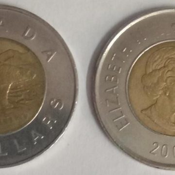 2 Dollars Canada 2004 Elizabeth II D.G Regina (used)