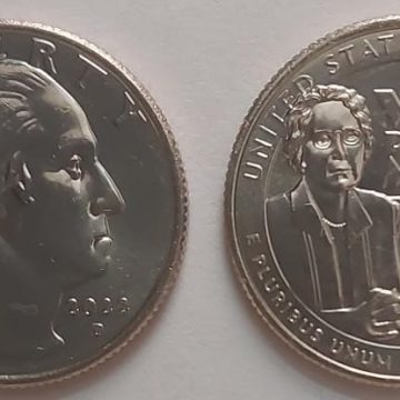 American Women Quarter Dollar Coin - Voto Parala Mujer