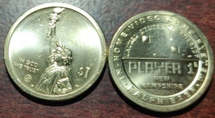 1 Dollar New Hampshire 2021 (UNC)