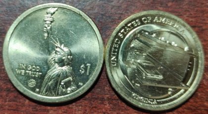 1 Dollar VIRGINIA  2021 (UNC)