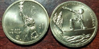1 Dollar Vermont 2022 (UNC)