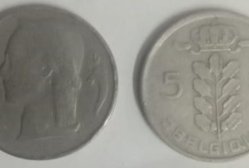 BELGIUM 5 FRANC 1949(Used)