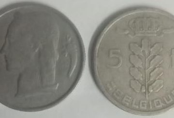 BELGIUM 5 FRANC 1950(Used)