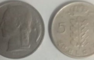 BELGIUM 5 FRANC 1973(Used)