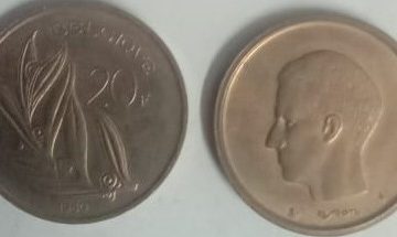 BELGIUM 20 FRANC 1980(Used)