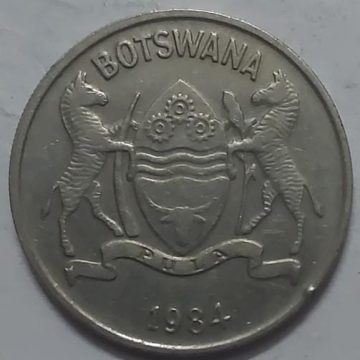 BOTSWANA 25 Thebe 1984 (USED)