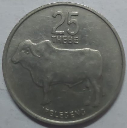 BOTSWANA 25 Thebe 1984 (USED) - Image 2