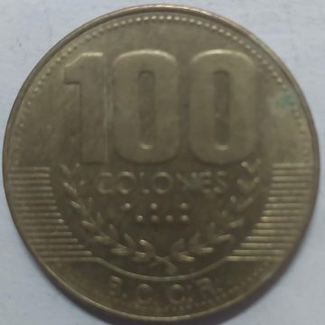 COASTARICA 100 Colones 1999 (used)