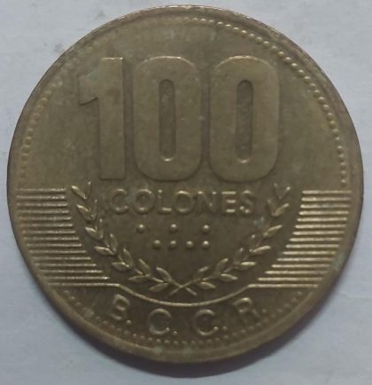 COASTARICA 100 Colones 2000 (used) - Image 2