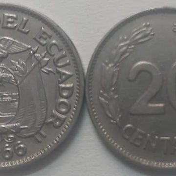 Ecuador 20 Centavos 1966 (Used)